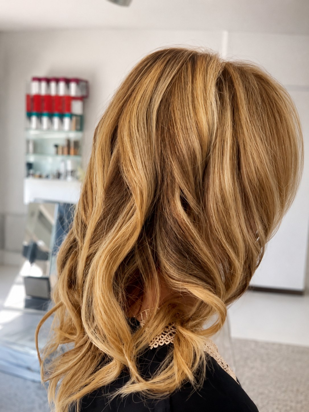 Piega bionda realizzata da Arte Capelli